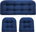 DANGHOOGY Wicker Chair Cushions, Waterproof Outdoor Loveseat Cushions by DANGHOOGYFurnitureCushions