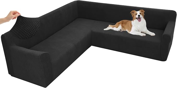Arfntevss Stretch Sectional Couch Covers L Shaped Corner Sectional Sofa Cover by Arfntevss