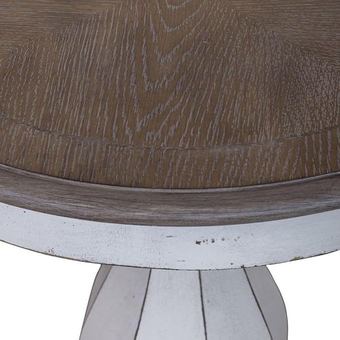 Liberty Furniture Magnolia Manor Round Pedestal Accent Table European - Image 5