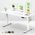 Veken 55 Inch Large Electric Standing Desk, Sit to Stand Up, Heights Adjustable by Veken