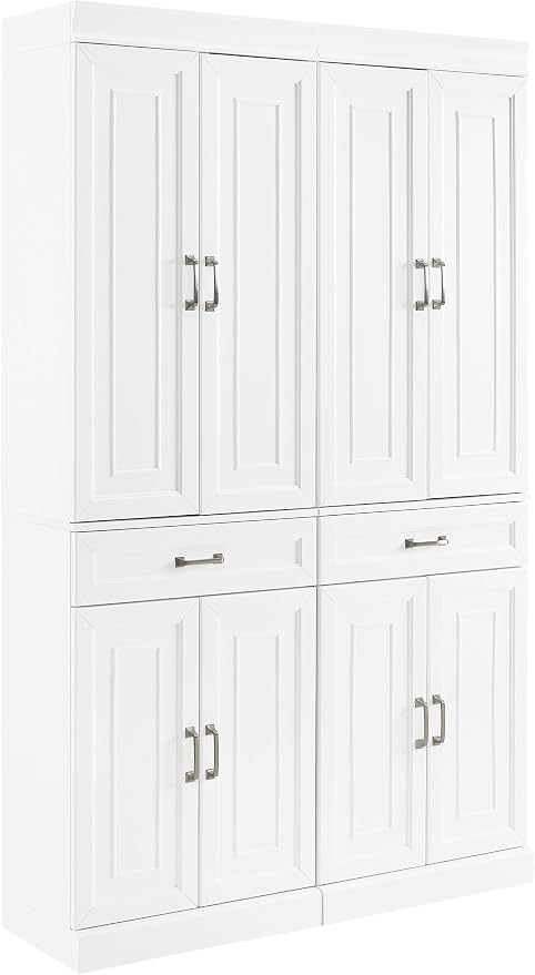 Crosley Furniture Stanton 2-Piece Pantry Storage Cabinet Set by CrosleyFurniture