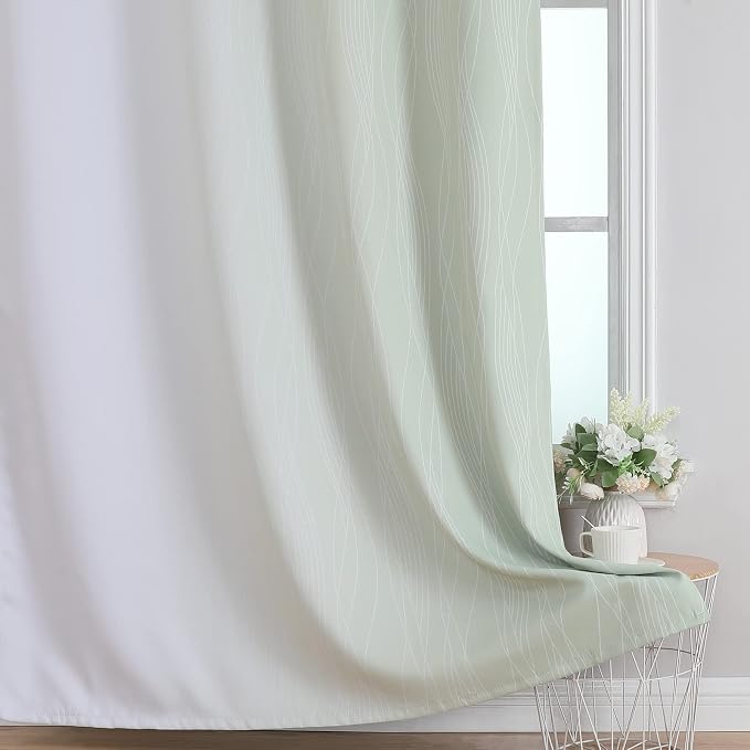 Estelar Textiler Blackout Curtains 102 Inches Long 2 Panels - Image 6