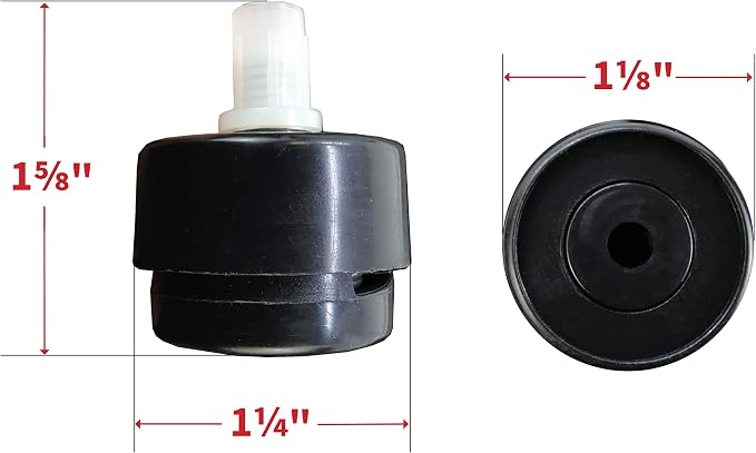 Shepherd Pack of 16 Self-Leveling Table Glides, 1/4" Threaded Stem - Image 5