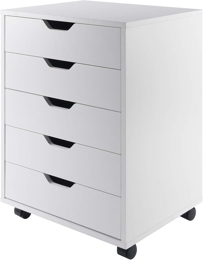 Winsome 10519 Halifax 5-Drawer Composite Wood Cabinet by Winsome