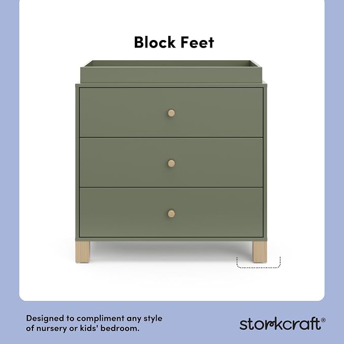 Storkcraft California 3-Drawer Chest - Image 4
