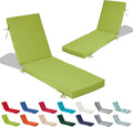 80x26x4in Lounge Cushions for Outdoor Furniture, Outdoor Lounge Chair Cushions by Odsiikly
