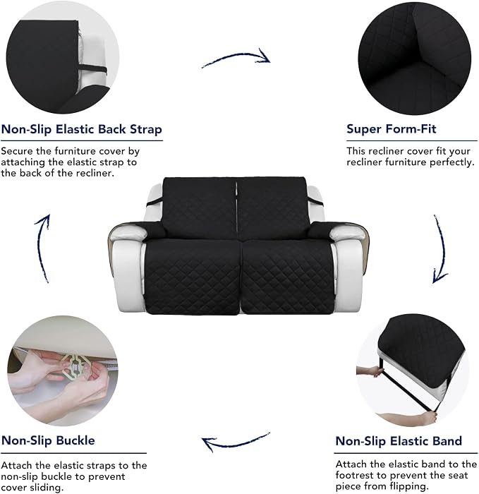 PureFit Water Resistant Reversible Sofa Covers - Image 4