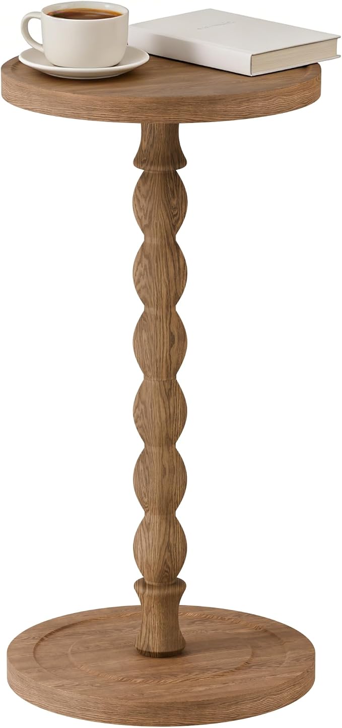 Small Side Table, Rubberwood‌ Drink Table by Unknown