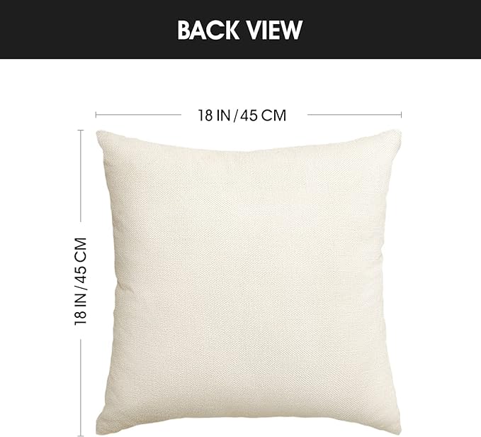 AVOIN colorlife Bless Our Home Farmhouse Eucalyptus Leaves Throw Pillow Covers - Image 6