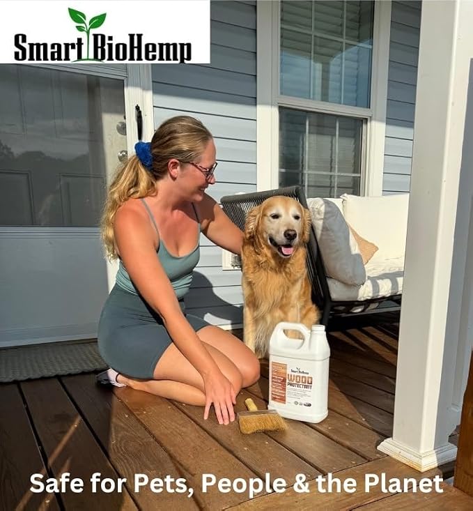 Plant-Powered Half Gallon Wood Protectant, Protects from Water & UV Rays - Image 6