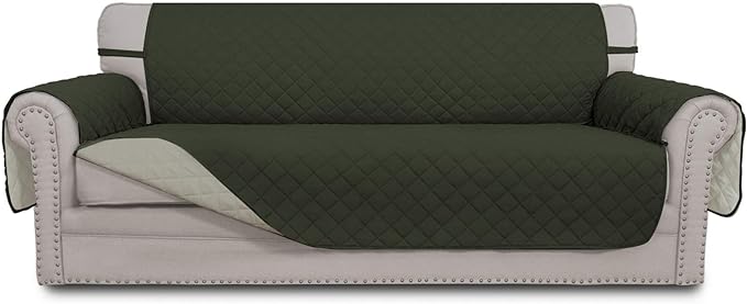 Easy-Going 4 Seater Sofa Slipcover Reversible Sofa Cover Water Resistant Couch by Easy-Going