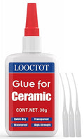 LOOCTOT 30g Ceramic Glue, China Porcelain and Pottery Repair, Super Instant by LOOCTOT---ProfessionalGlue