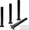 Set of 4 Aluminum Alloy Furniture Legs 12 Inch Height, 1.5 Inch Diameter by Kyuionty
