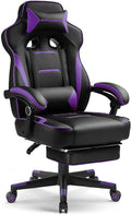 GTPLAYER Gaming Chair with Footrest, Big and Tall Game Chair 350lb Racing Style by GTPLAYER