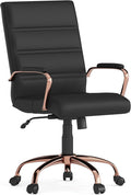 Flash Furniture Whitney Mid-Back Swivel LeatherSoft Desk Chair by FlashFurniture