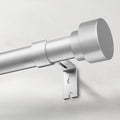 IFELS Heavy Duty Curtain Rods for Windows 28 to 48 Inch, 1 Inch Silver Window by IFELS