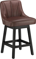 YaFiti Swivel Bar Stool 1 Pcs, 26 Inch Counter Height Bar Stools by YaFiti