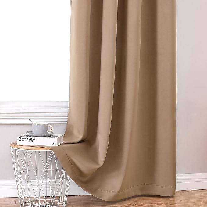 ChrisDowa 100% Blackout Curtains 102 inch Long - Image 7
