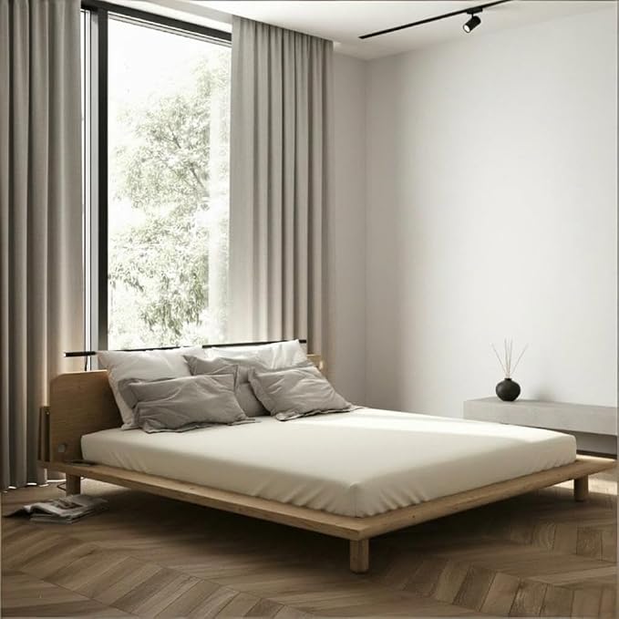 Stretchy Queen Fitted Sheet for 4 Inch Low Profile Mattress - Image 5