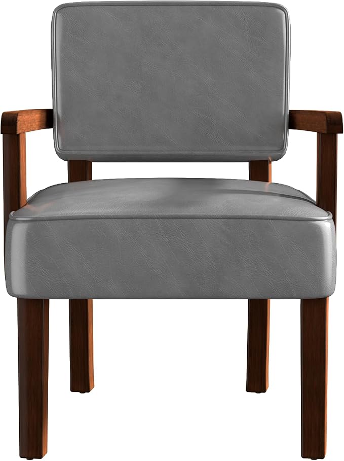 FAGAGA PU Leather Accent Chair, Oversized Living Room Chairs - Image 6