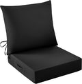 IASEAHK Outdoor Seat Cushion Set, Waterproof & Fade Resistant Patio Chair by IASEAHK
