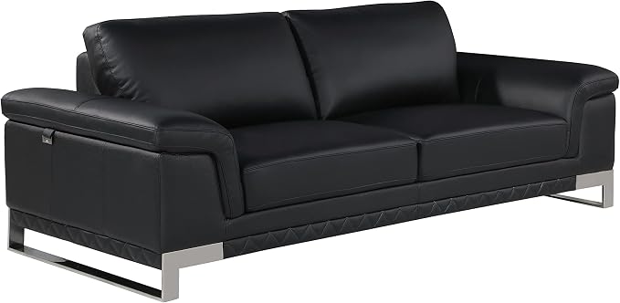 Blackjack Furniture Weston Collection Genuine Italian Leather Living Room Sofa by BlackjackFurniture