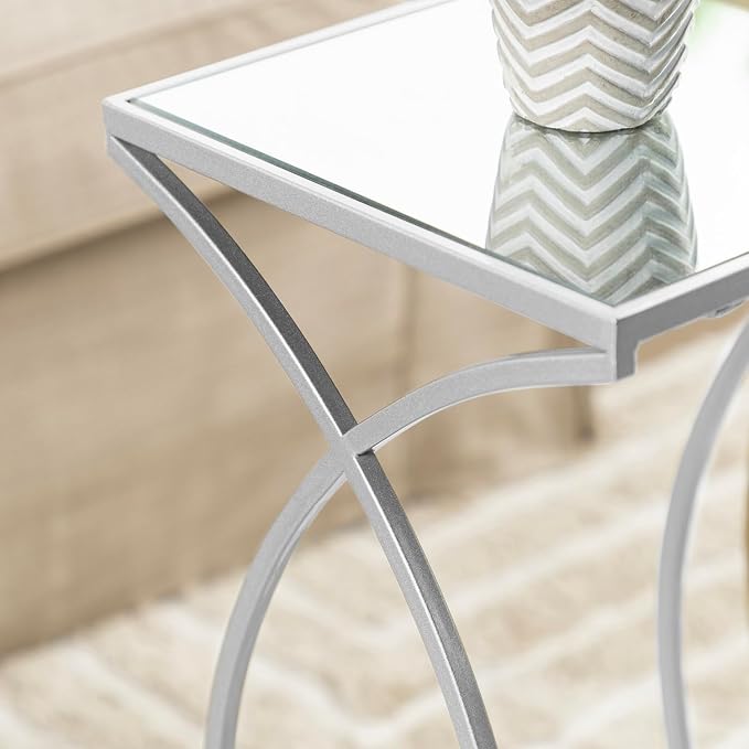 Glitzhome Nesting Side Tables, Coffee Tables Decorative Accent Tables - Image 9