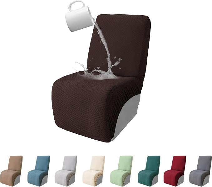 100% Waterproof Sectional Recliner Couch Covers by ROFASVCO