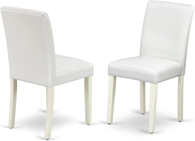 East West Furniture ABP2T64 Abbott Classic Parson Dining Chairs by EastWestFurniture