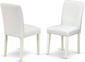 East West Furniture ABP2T64 Abbott Classic Parson Dining Chairs by EastWestFurniture