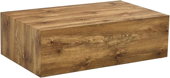 Coffee Table Living Room Table, Faux Marble Coffee Tables, Modern Wood Coffee - Image 8