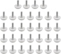 Antrader Furniture Lvelers, M6 x 18mm Table Leg Levelers, Levelling Foot Screw by Antrader