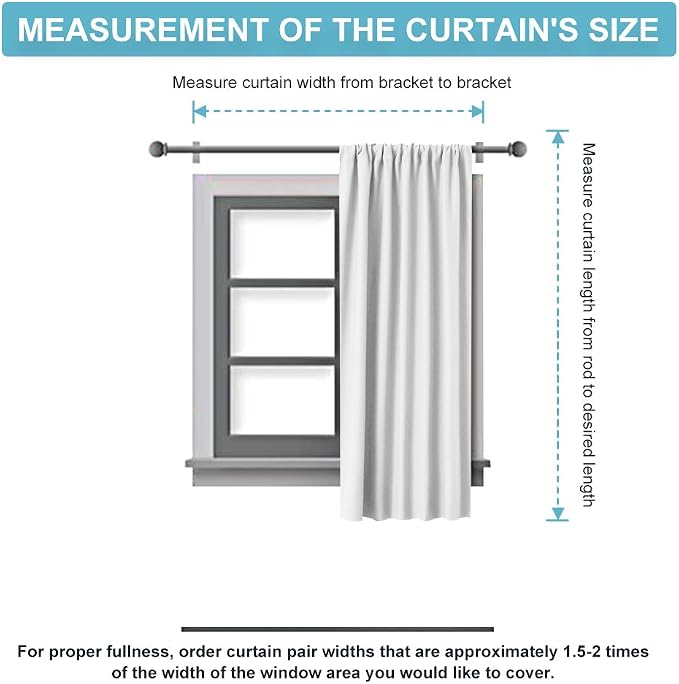 RYB HOME Bedroom Blackout Curtains - Image 8