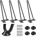 SMARTSTANDARD 11 Inch Heavy Duty Hairpin Furniture Legs, Metal Home DIY Projects by SMARTSTANDARD