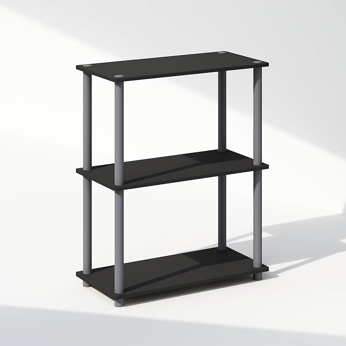 Furinno Turn-N-Tube Book Shelf, 3-Tier Bookshelf, Bookcase - Image 5