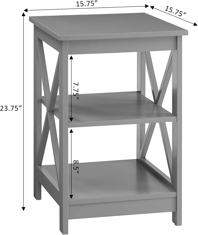 Convenience Concepts Oxford End Table 15.75" - Image 3