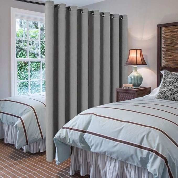 H.VERSAILTEX Blackout Patio Curtains 100 x 96 Inches - Image 2