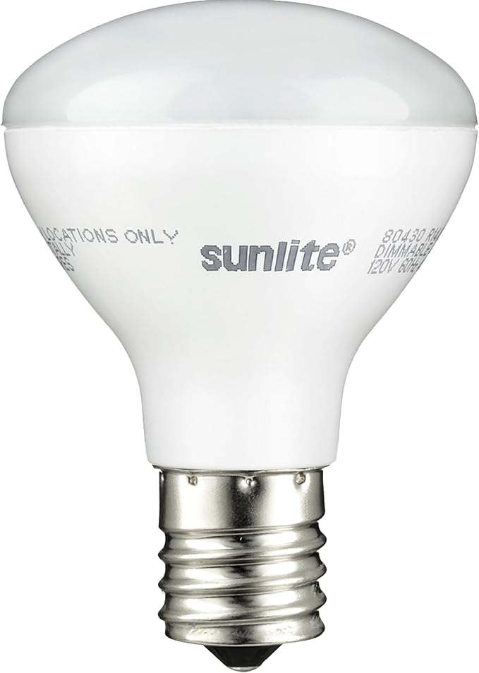 Sunlite LED R14 Mini Flood Light Bulbs, 4 Watts, 280 Lumens, Intermediate Base - Image 9