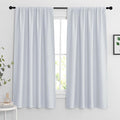 RYB HOME Extra Wide Curtains for Bedroom Living Room 63 inches Long, Thermal by RYBHOME