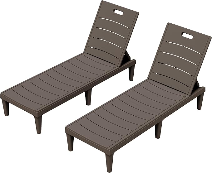 Greesum Outdoor Chaise Lounge Chairs Set of 2 by BuynowfromGreesum