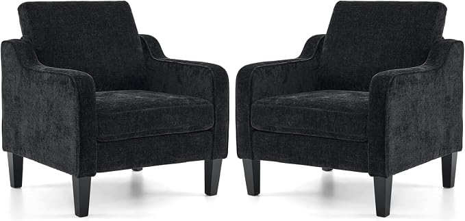 VINGLI Living Room Chairs Set of 2, Play Room by VINGLI