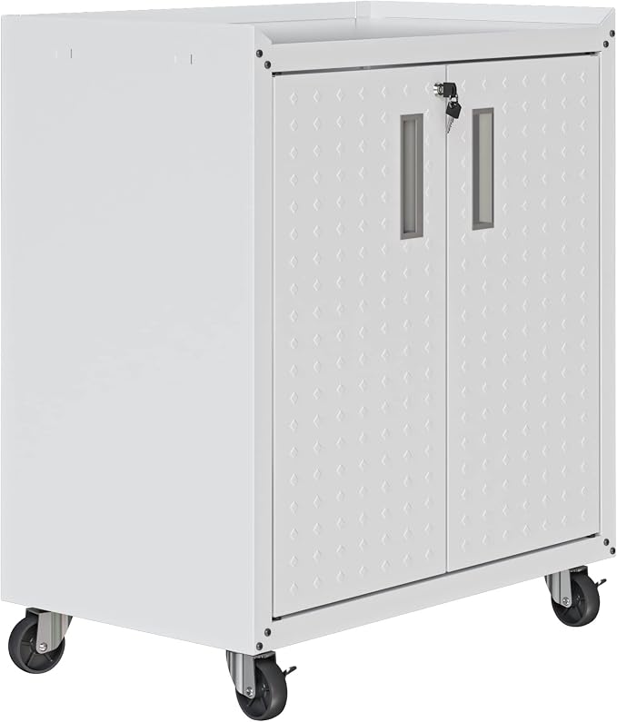 Manhattan Comfort Fortress Rolling Garage Storage Cabinet - Image 6