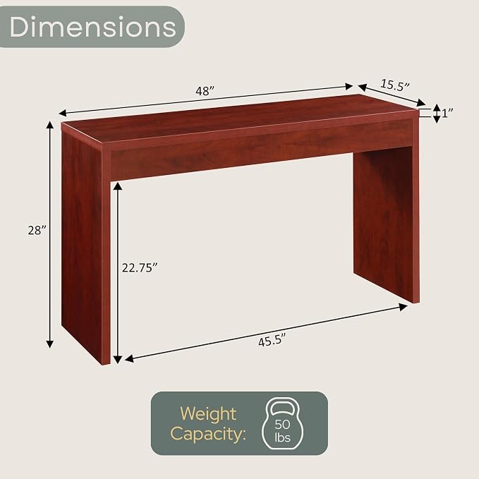 Northfield Entryway Hall Console Table/Desk - Image 3