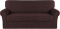 Turquoize Stretch Sofa Slipcover 2 Pieces Sofa Cover Couch Cover by Turquoize