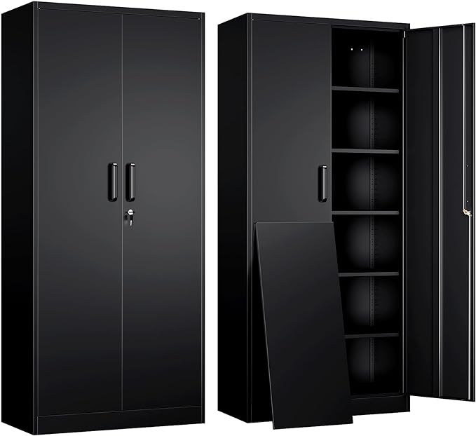 Yizosh Metal Garage Storage Cabinet by Yizosh