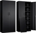 Yizosh Metal Garage Storage Cabinet by Yizosh