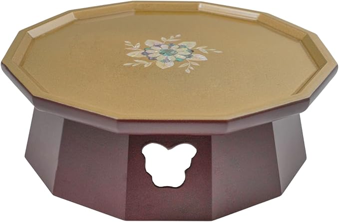 February Mountain Mother of Pearl Table Mini Table Korean Traditional So Ban - Image 3