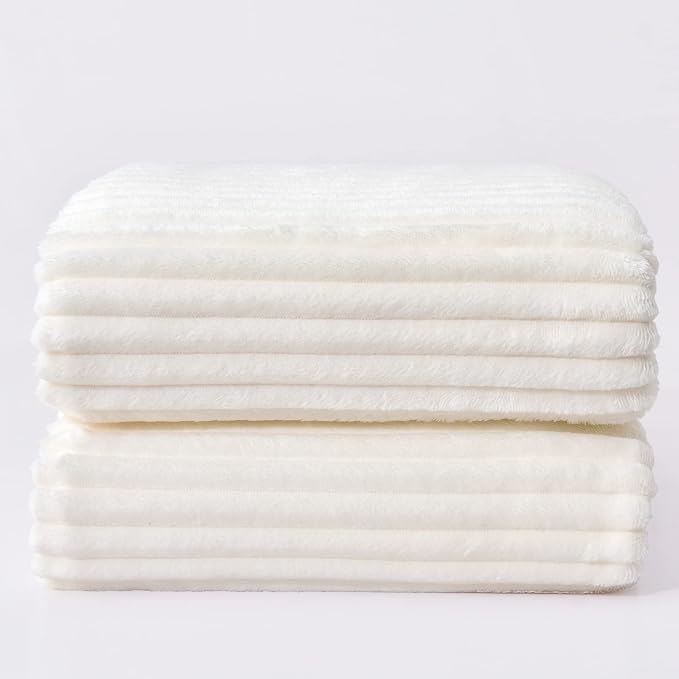 BEDELITE Fleece Blanket King Size – 3D Ribbed Jacquard Soft and Warm Decorative - Image 4