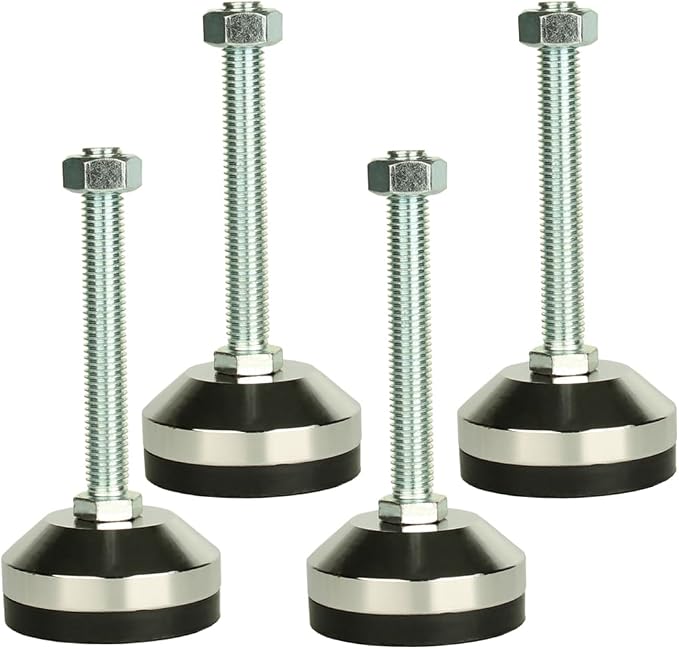 Heavy Duty Leveling Screw Leg, Leg Leveler 2.36" Dia Base, Adjustable Leveling - Image 6