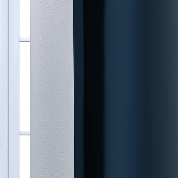 Yakamok Room Darkening Ombre Curtains 96 Inch Length, Light Blocking Grommet - Image 7